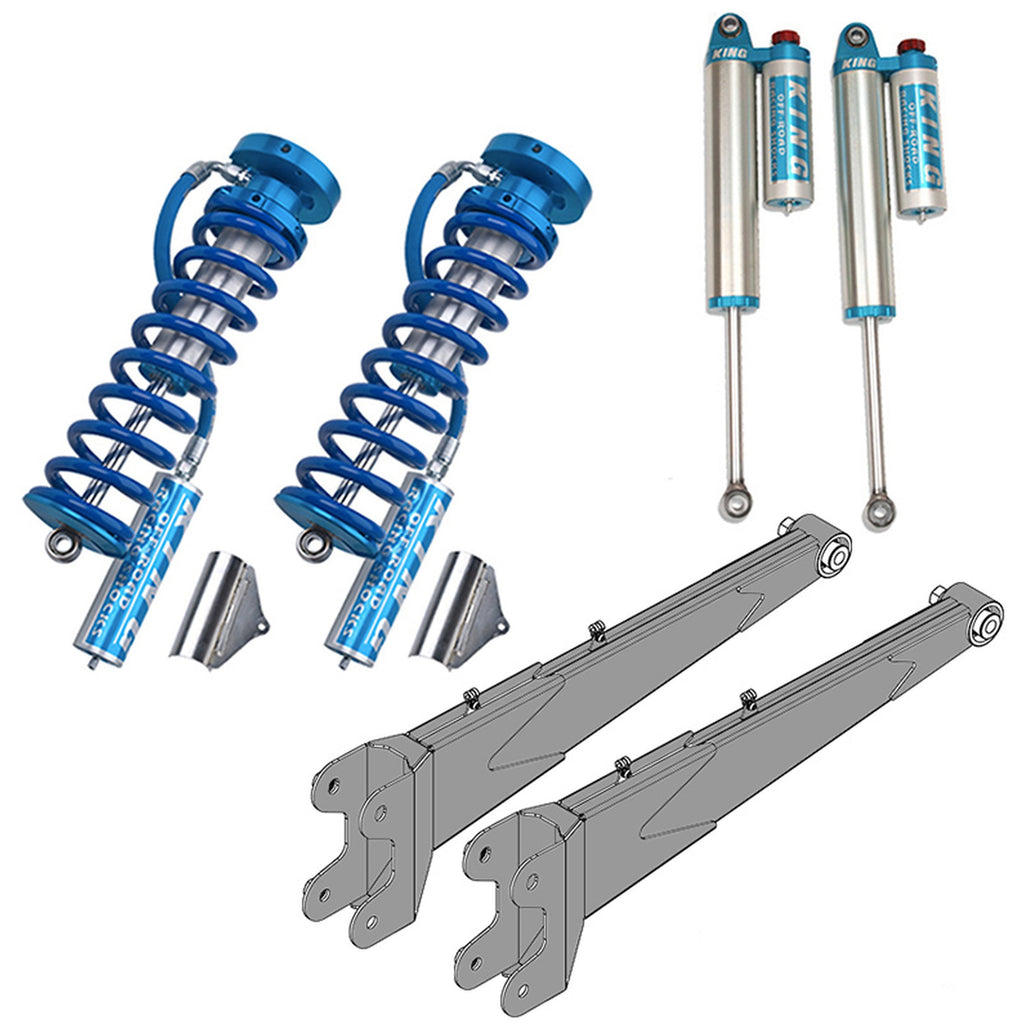 Camburg Ford F-250 350 4wd 05-16 King 2.5 Coilover w Adj 2.5 Performance System