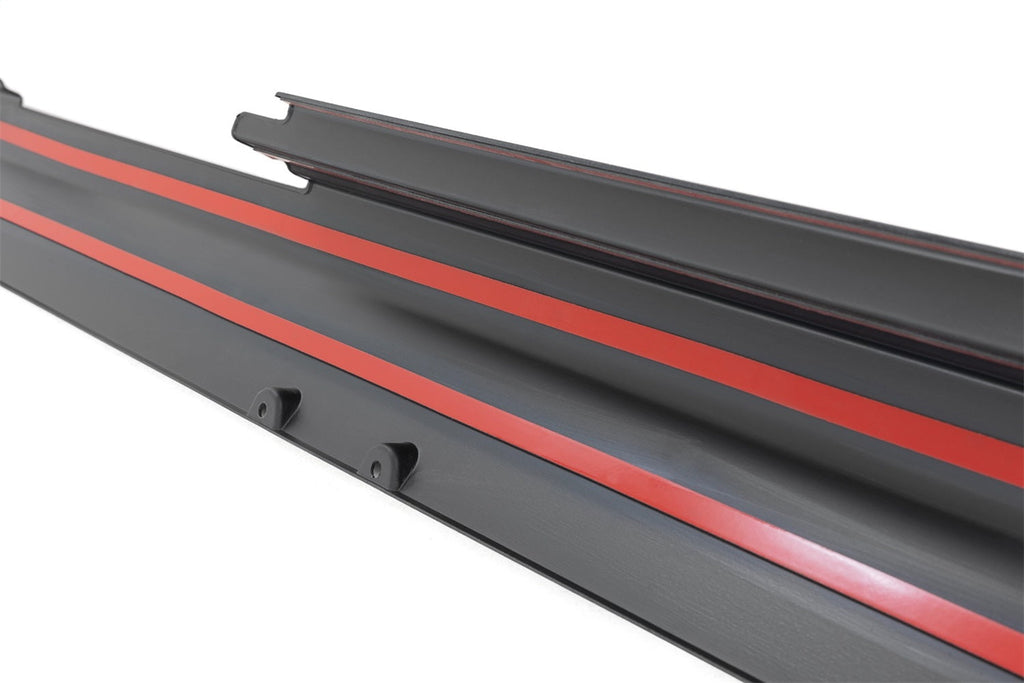 Rough Country Trail Cladding Rocker Sill Plates Jeep Wrangler Unlimited 2WD 4WD (07-18)