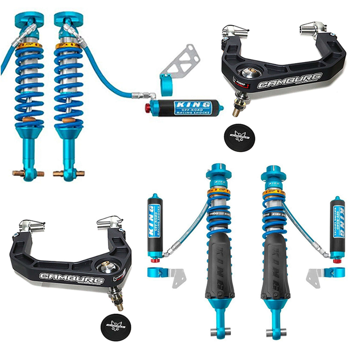 Camburg Ford Bronco 21-25 King 2.5 Performance Kit w Adj (BILLET UCA)