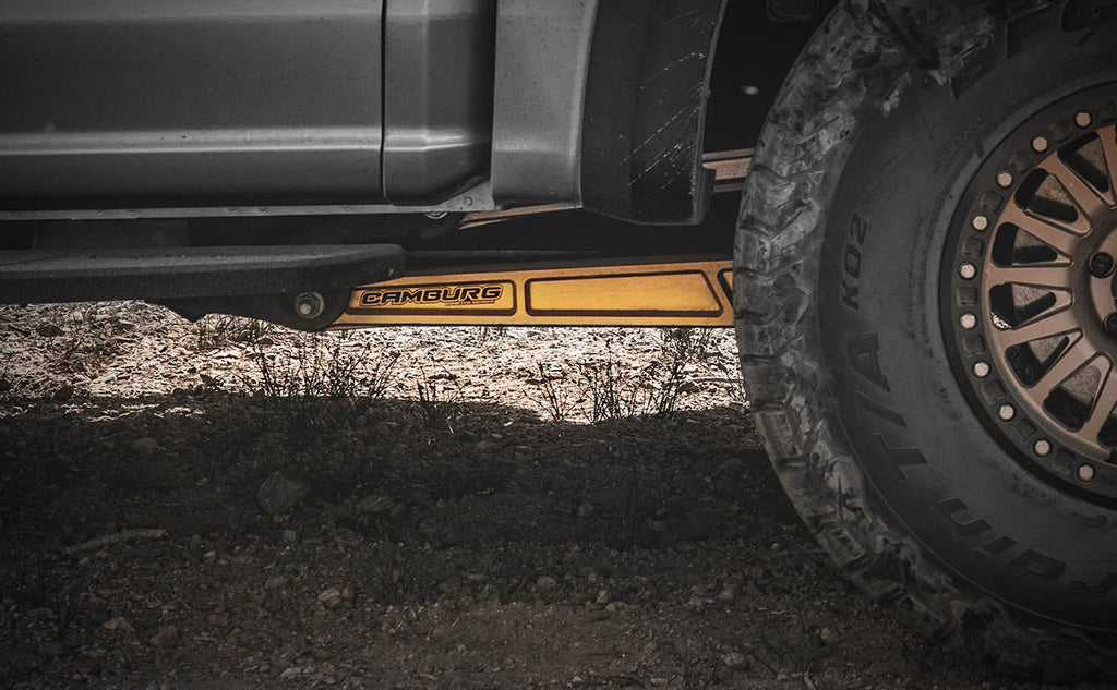 Camburg Toyota LC250 24-25 4-Runner 2025 Lexus GX550 24-25 KINETIK Series Rear Billet Lower Trailing Arm Kit (BLUE)