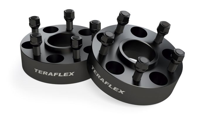 Teraflex JL JT: 1.75 Wheel Offset Adapter Pair – 5x5 to 5x5