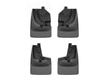 WeatherTech Black No Drill MudFlaps - Front and Rear Fits -21-23 Ranger -