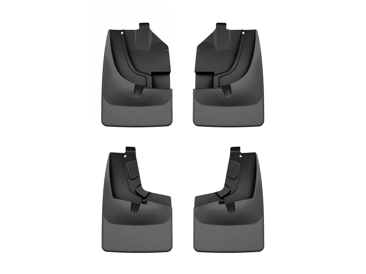 WeatherTech Black No Drill MudFlaps - Front and Rear Fits -21-23 Ranger -