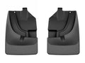 WeatherTech Black No Drill MudFlaps - Front Fits -21-23 Ranger -
