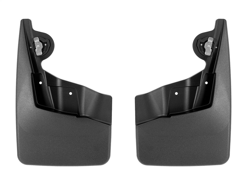 WeatherTech Black No Drill MudFlaps - Front Fits -23-26 Colorado -