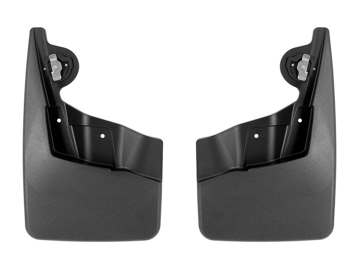 WeatherTech Black No Drill MudFlaps - Front Fits -23-26 Colorado -
