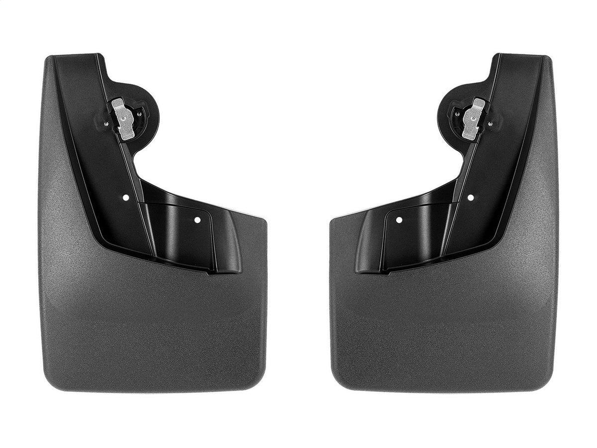 WeatherTech Black No Drill MudFlaps - Front Fits -23-26 Colorado -