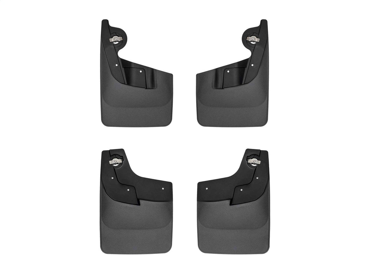 WeatherTech Black No Drill MudFlaps - Front and Rear Fits -23-26 Colorado -