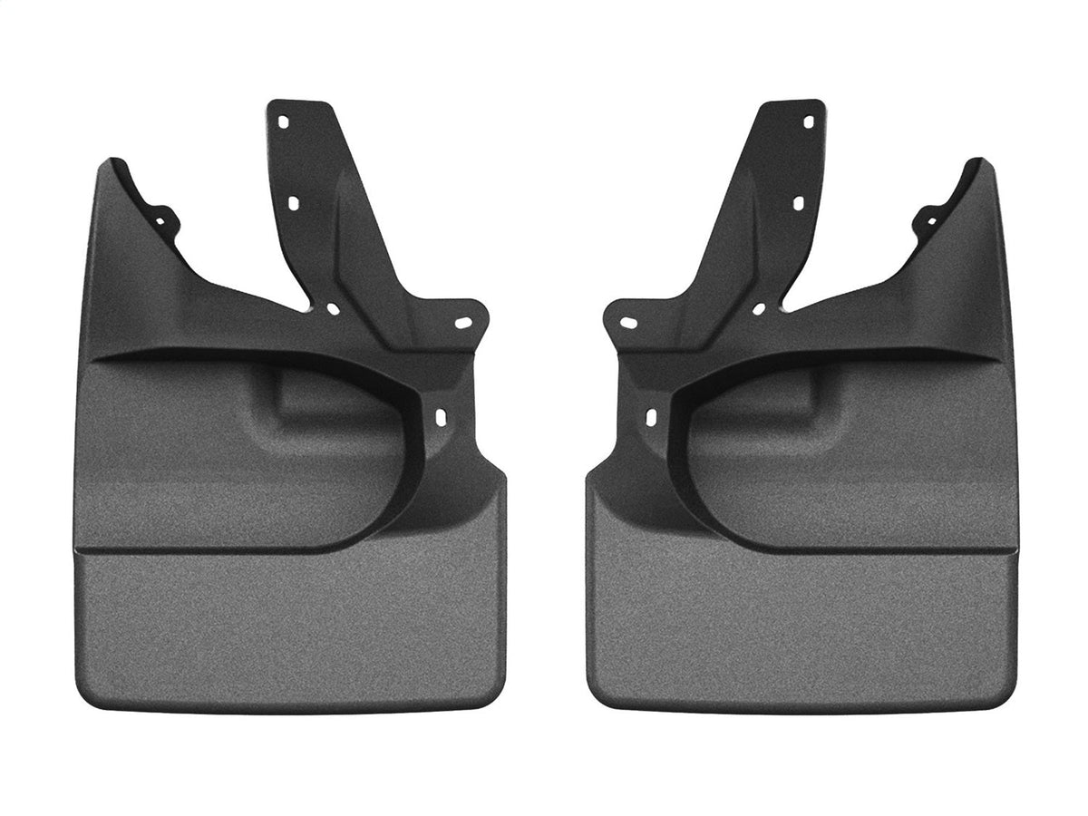 WeatherTech Black No Drill MudFlaps - Front Fits -21-26 Bronco -