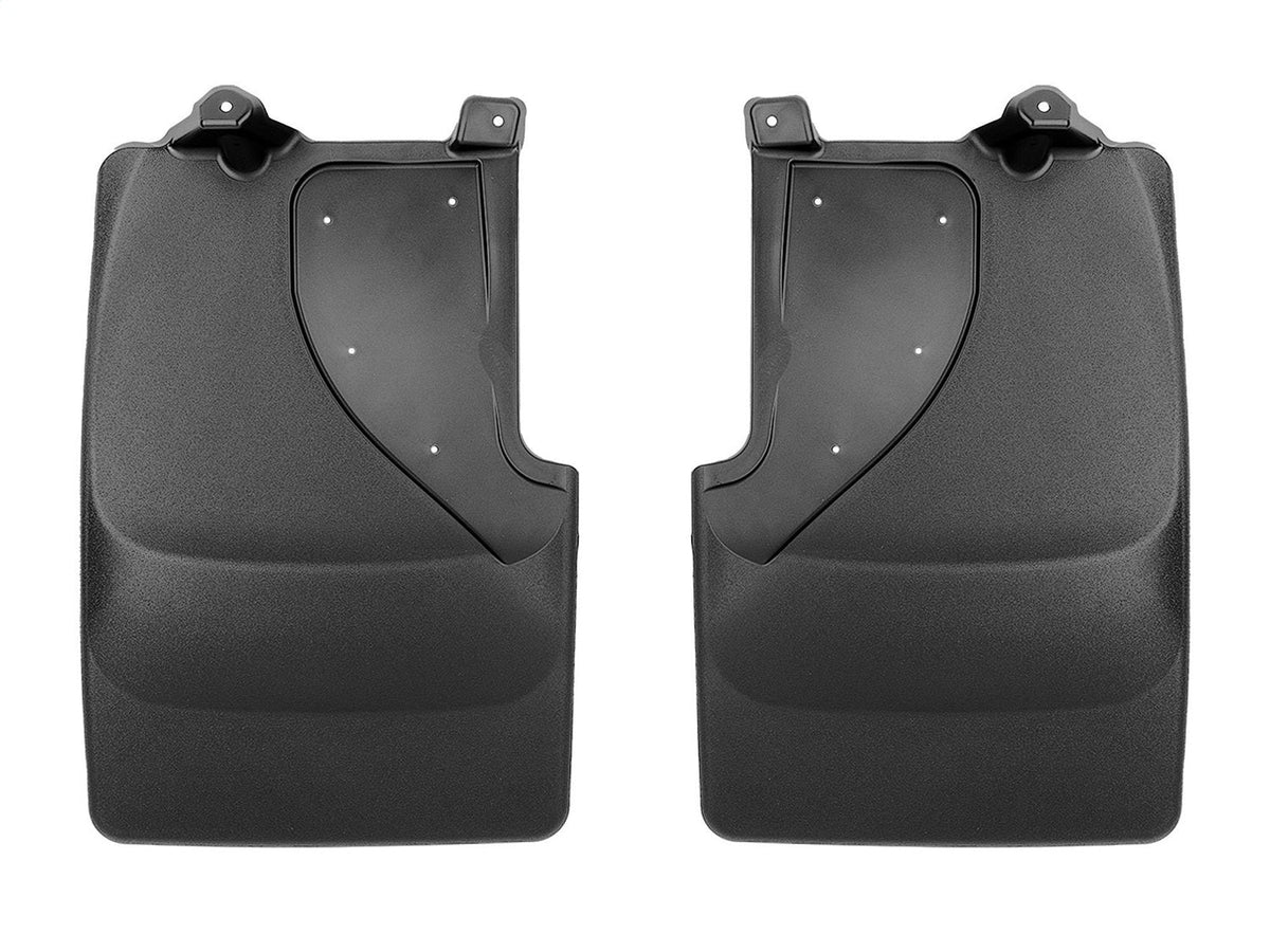 WeatherTech Black No Drill MudFlaps - Rear Fits -22-26 BroncoRaptor -