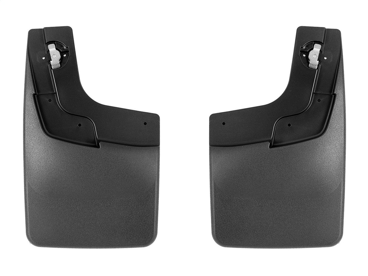 WeatherTech Black No Drill MudFlaps - Rear Fits -23-26 Colorado -