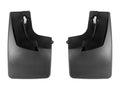 WeatherTech Black No Drill MudFlaps - Rear Fits -23-26 Colorado -