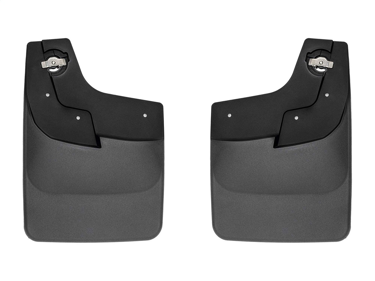WeatherTech Black No Drill MudFlaps - Rear Fits -23-26 Colorado -