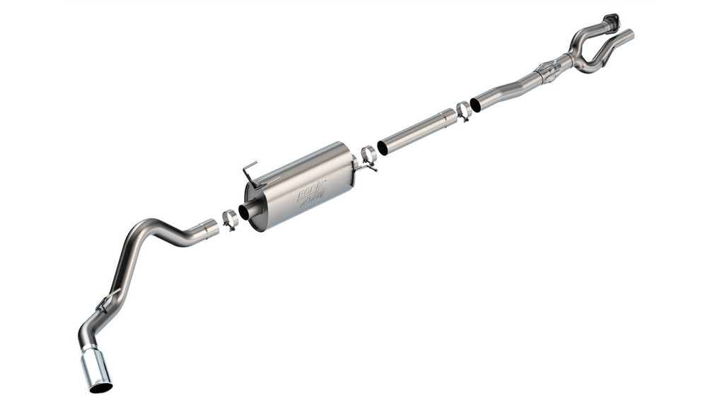 Borla F-250 F-350 SUPER DUTY 17-22 6.2L V8 AT 2 4WD 2 4DR RC STB (96) 142 WB CC SB (80) 160 WB (EXC. DRW) 2.75 3.5 ATAK S RD RL AC S TIP: 5 RD X 13.5