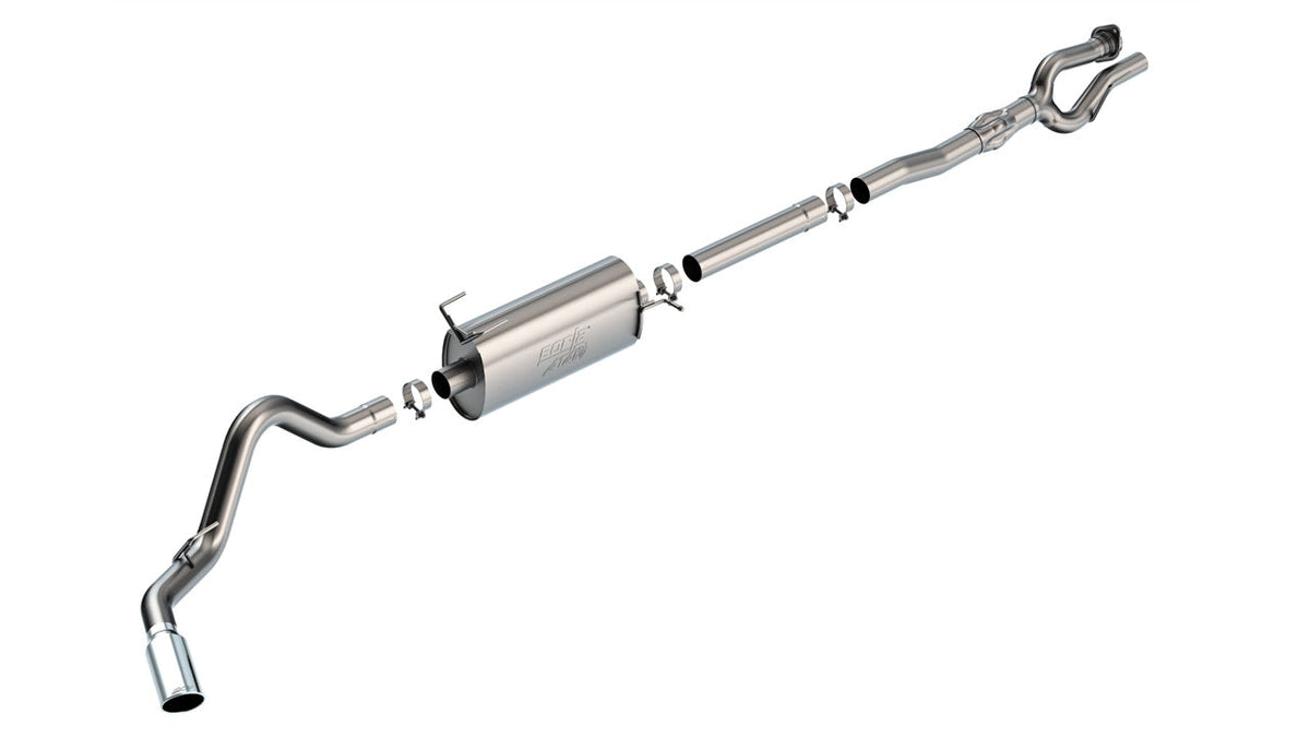 Borla F-250 F-350 SUPER DUTY 17-22 6.2L V8 AT 2 4WD 2 4DR RC STB (96) 142 WB CC SB (80) 160 WB (EXC. DRW) 2.75 3.5 ATAK S RD RL AC S TIP: 5 RD X 13.5