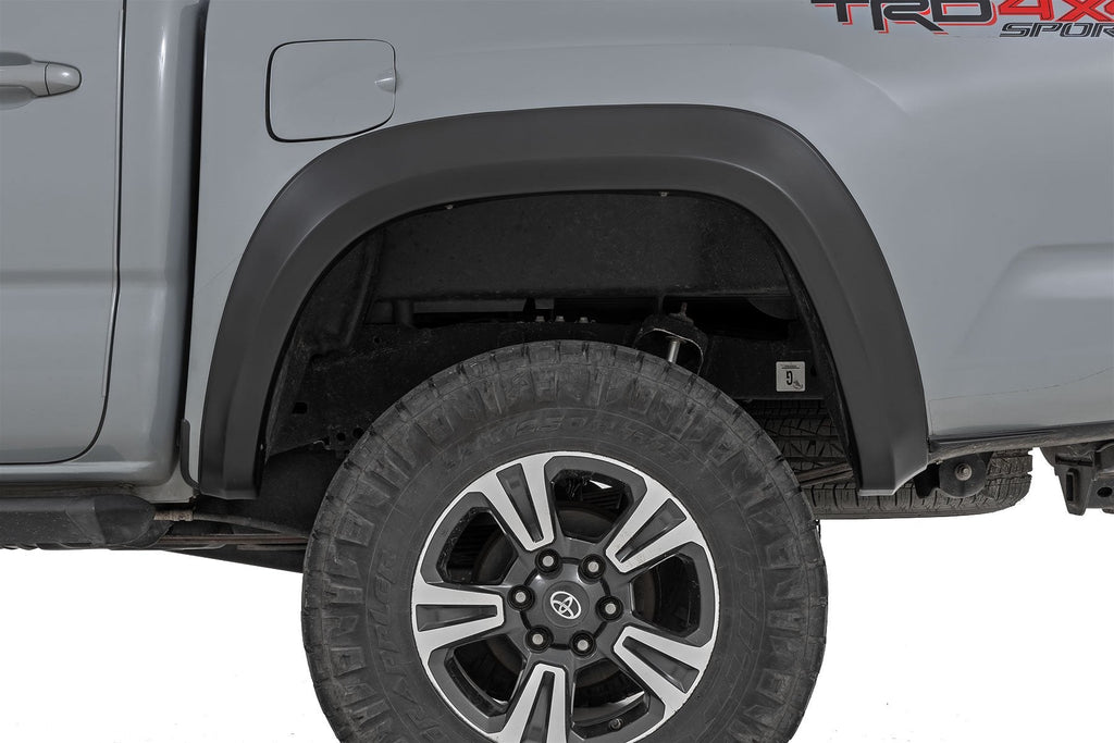 Rough Country Sport Fender Flares 089 Wind Chill Toyota Tacoma 2WD 4WD (2016-2023)