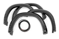 Rough Country SF1 Fender Flares PXQ Black Ram 1500 2WD 4WD (2019-2024)