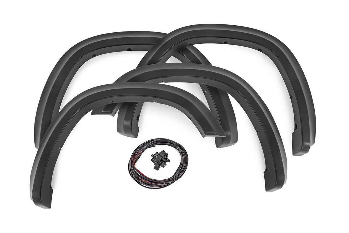 Rough Country Sport Fender Flares PAU Granite Crystal Ram 1500 2WD 4WD (19-24)