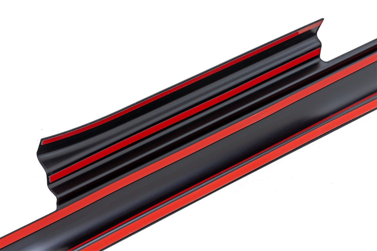 Rough Country Trail Cladding Rocker Sill Plates Chevy Silverado 1500 2WD 4WD (19-26)