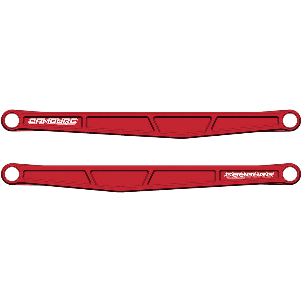 Camburg Ford F-150 Raptor 21-25 KINETIK Series Rear Billet Lower Trailing Arm Kit (RED)