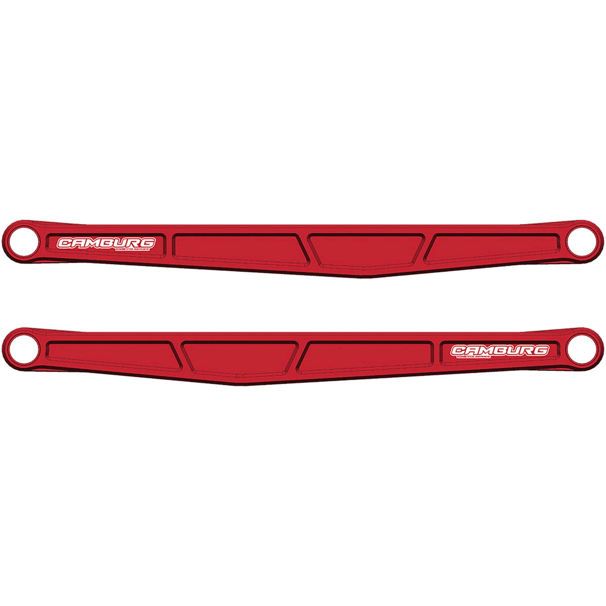 Camburg Ford F-150 Raptor 21-25 KINETIK Series Rear Billet Lower Trailing Arm Kit (RED)