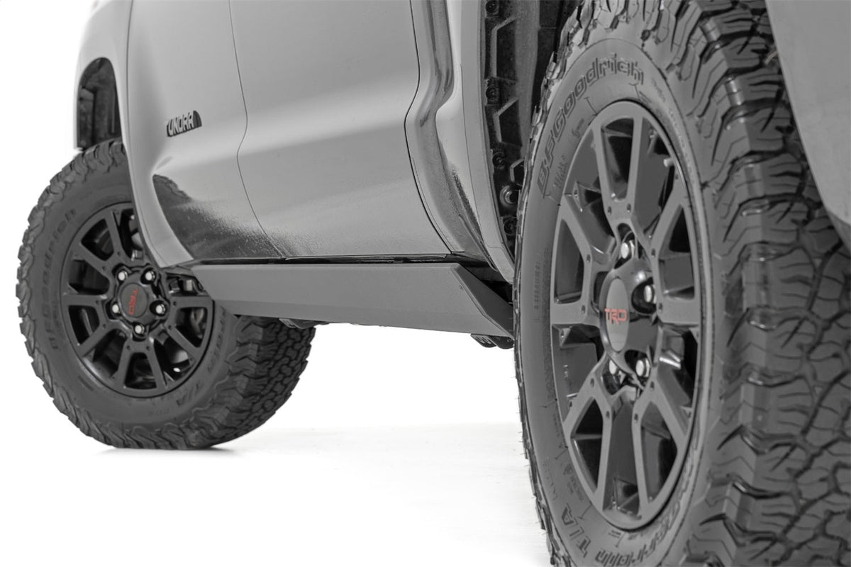 Rough Country Power Running Boards Dual Electric Motor CrewMax Toyota Tundra (07-21)