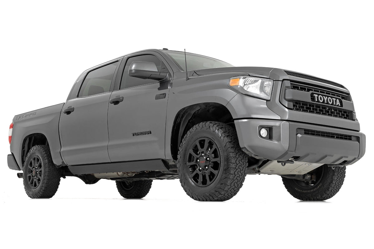 Rough Country Power Running Boards Dual Electric Motor CrewMax Toyota Tundra (07-21)