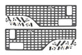 Rough Country Molle Bed Panel Kit DR PS Combo Jeep Gladiator JT 4WD (2020-2026)