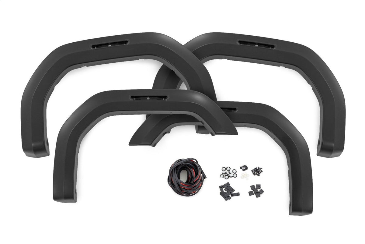 Rough Country Sport Fender Flares G7C Cardinal Red GMC Sierra 2500 HD Sierra 3500 HD (20-26)