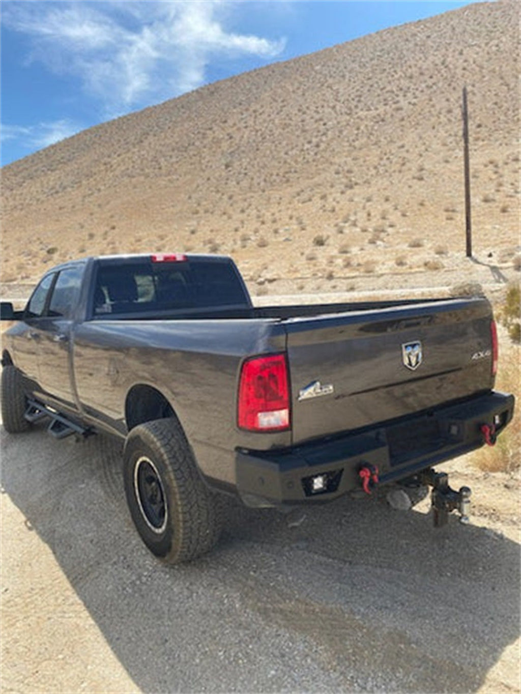 Body Armor 2010-2024 DODGE RAM 2500 3500 AMBUSH REAR BUMPER