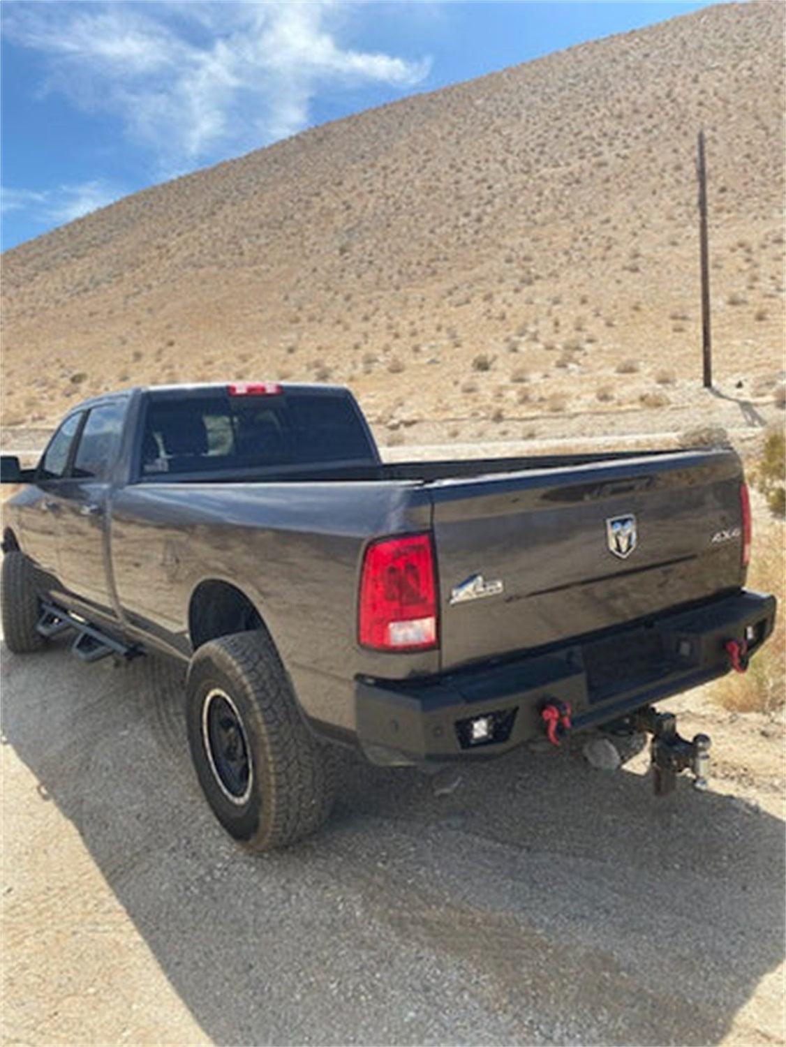 Body Armor 2010-2024 DODGE RAM 2500 3500 AMBUSH REAR BUMPER