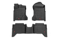 Rough Country Sure-Fit Floor Mats Front Rear Crew Ford Ranger 2WD 4WD (2024-2026)