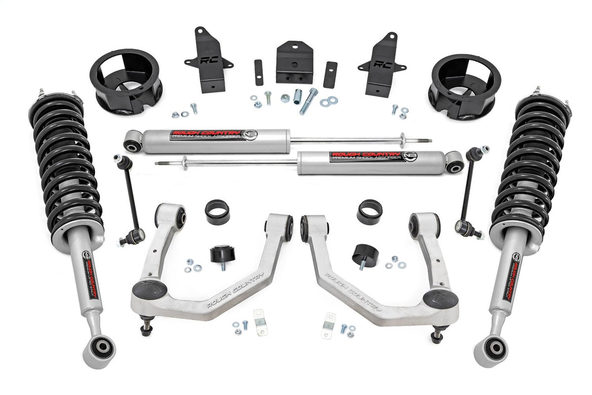 Rough Country 3.5 Inch Lift Kit N3 Toyota Land Cruiser 4WD (2024-2026)