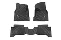 Rough Country Flex Fit Floor Mats Front Rear Crew Toyota Tacoma 2WD 4WD (2024-2026)