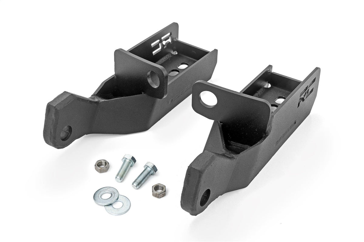 Rough Country Front Shackle Kit D-Ring Combo Toyota Tacoma 2WD 4WD (2024-2026)