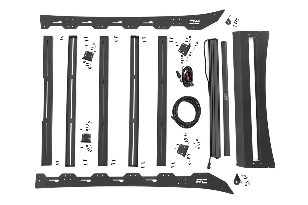 Rough Country Roof Rack 40 Black LED Toyota Tacoma 2WD 4WD (2024-2026)