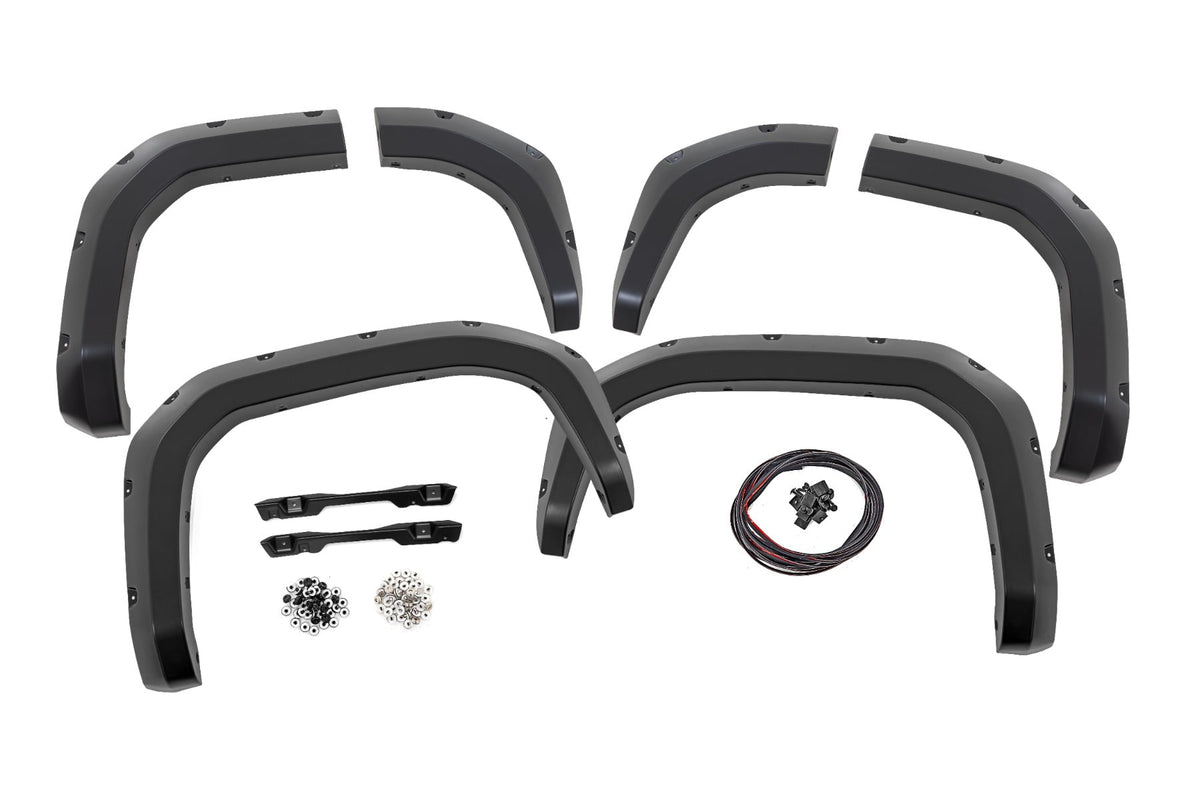 Rough Country Pocket Fender Flares 4Z2 Mudbath Toyota 4Runner 2WD 4WD (2025-2026)