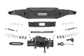 Rough Country Hybrid Front Bumper 12000S Blk LED w Amber DRL Toyota Tundra (22-26)