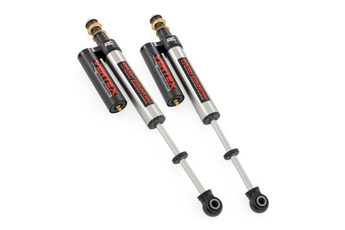 Rough Country Vertex 2.5 Reservoir Rear Shocks 2-3.5 Toyota Tacoma 4WD (2024-2026)