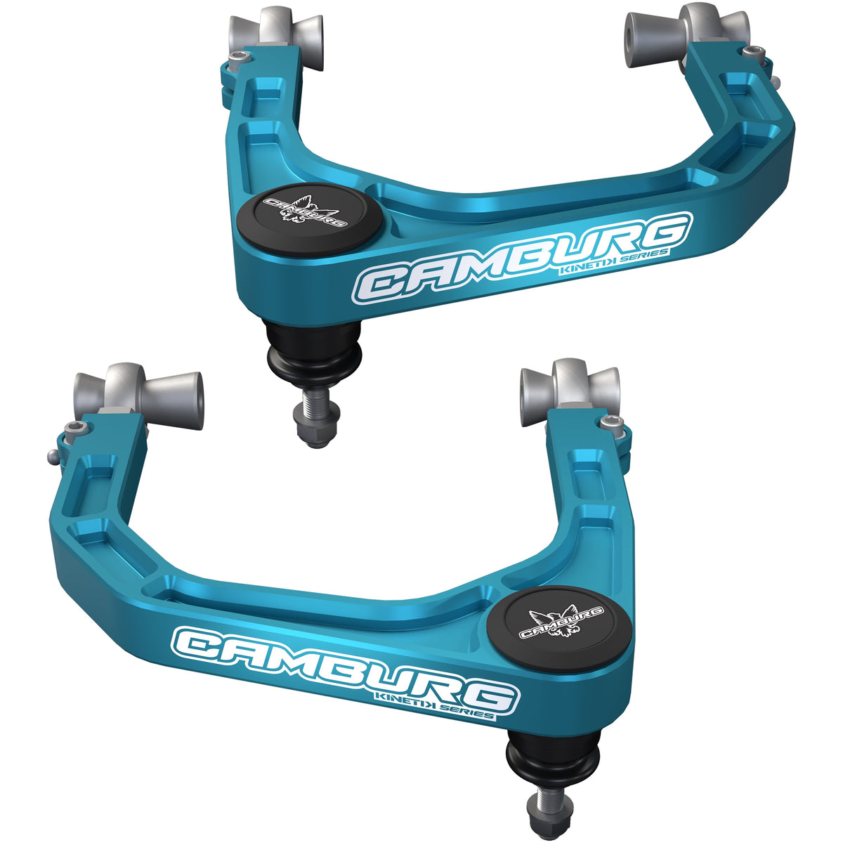 Camburg Ford Bronco Raptor 22-25 KINETIK Performance Billet X-Joint XL Upper Arms (BLUE)