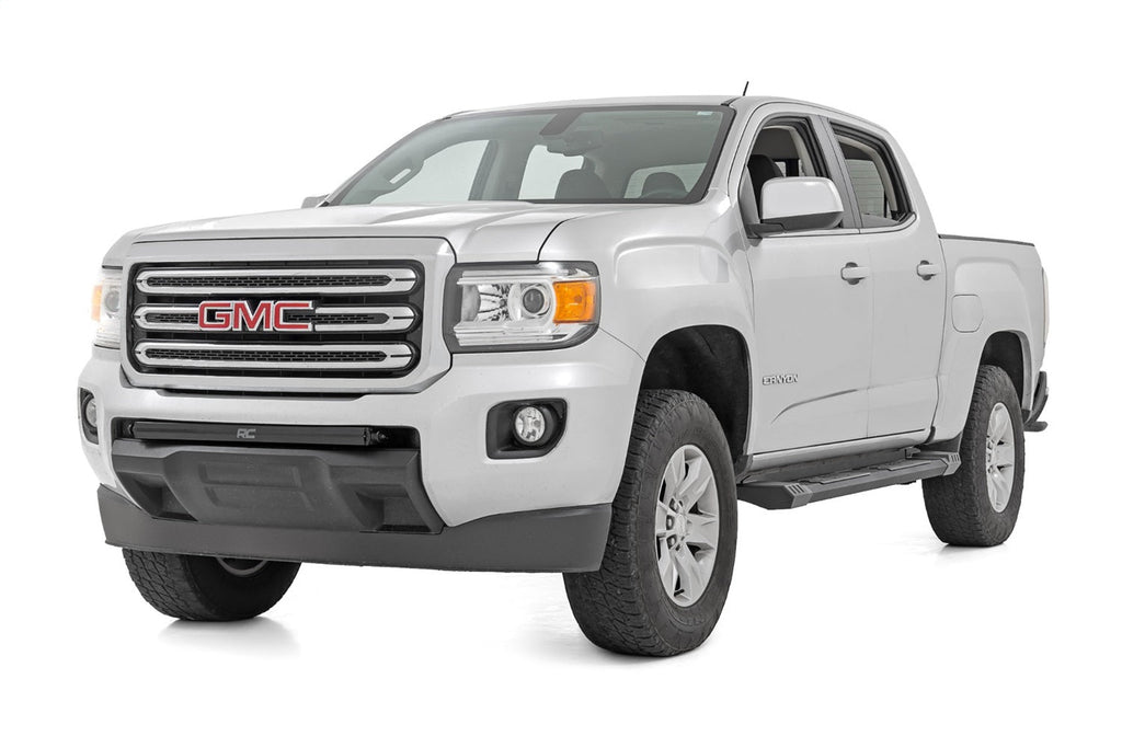 Rough Country HD2 Aluminum Running Boards Crew Cab Chevy GMC Canyon Colorado 15-26