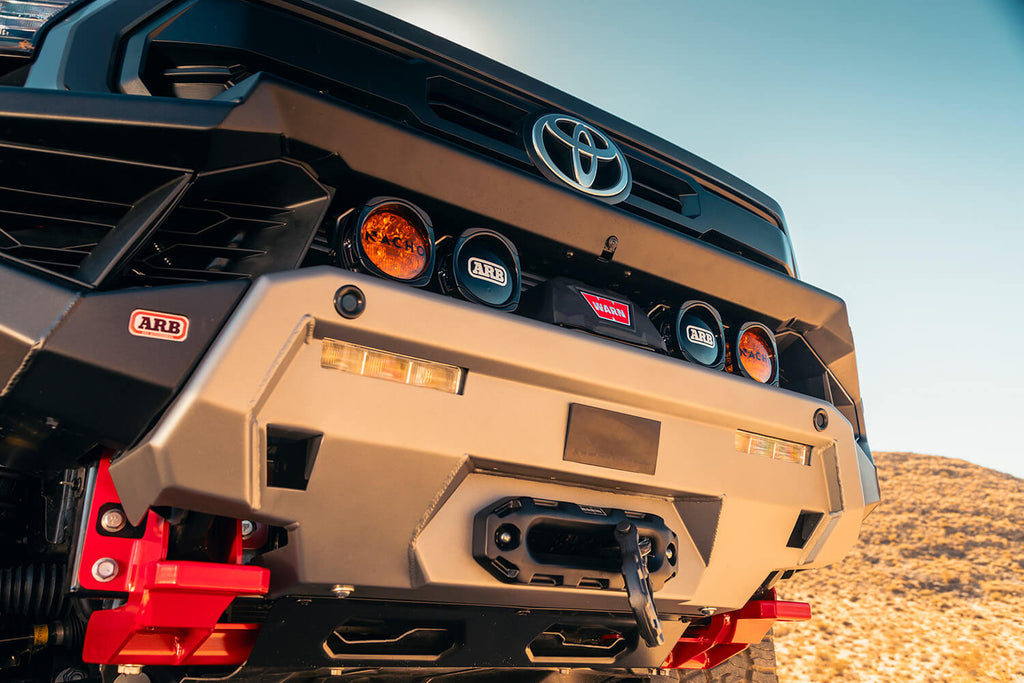 ARB ZENITH WINCH BAR MATT BLACK SUIT MY24 TACOMA