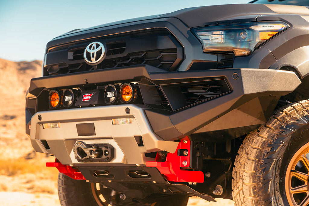 ARB ZENITH WINCH BAR MATT BLACK SUIT MY24 TACOMA