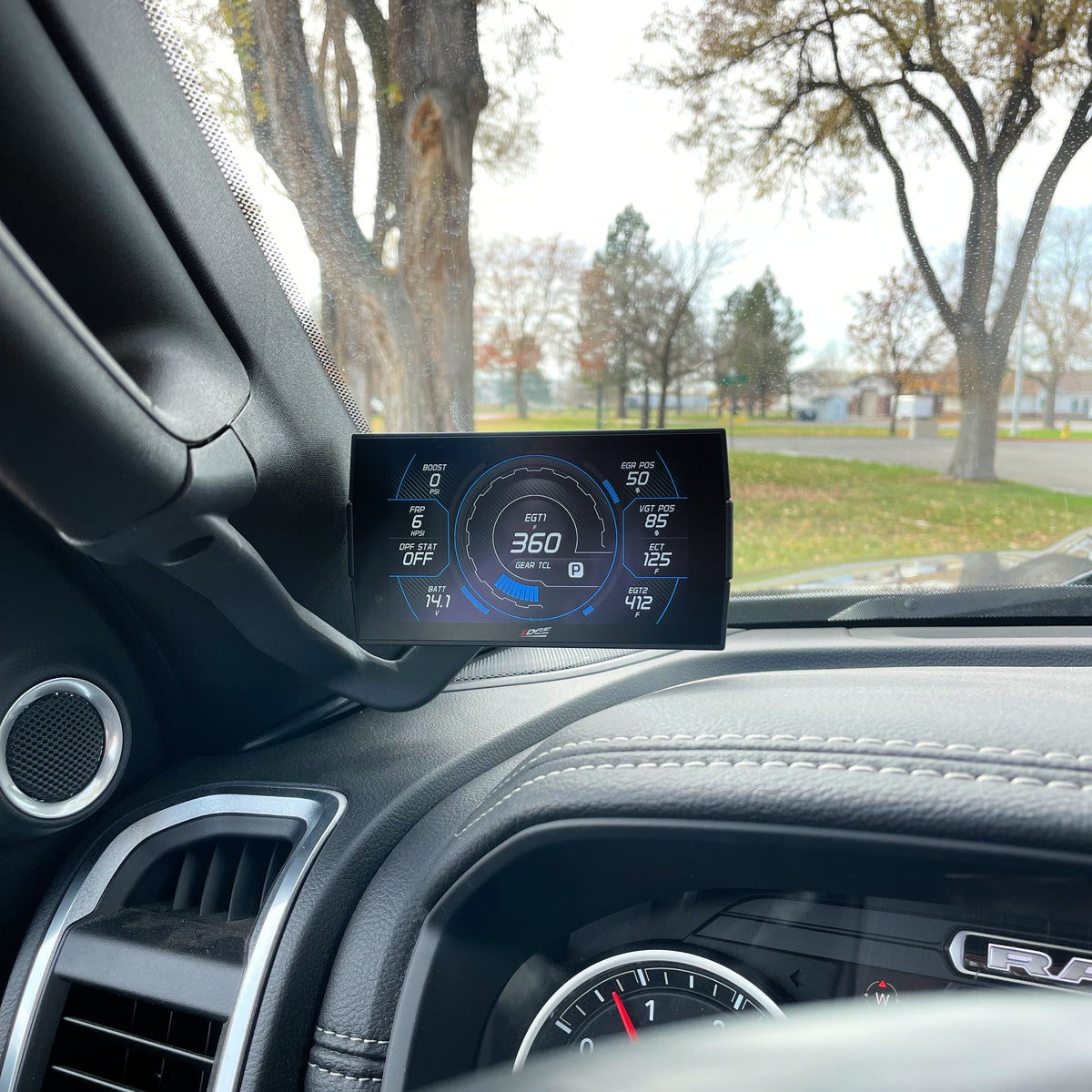 Edge 2019-2026 Ram 2500 3500 Display Mount