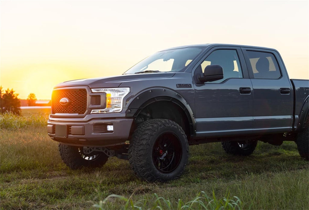Rough Country Defender Fender Flares TB Real Steel Ford F-150 2WD 4WD (2015-2020)