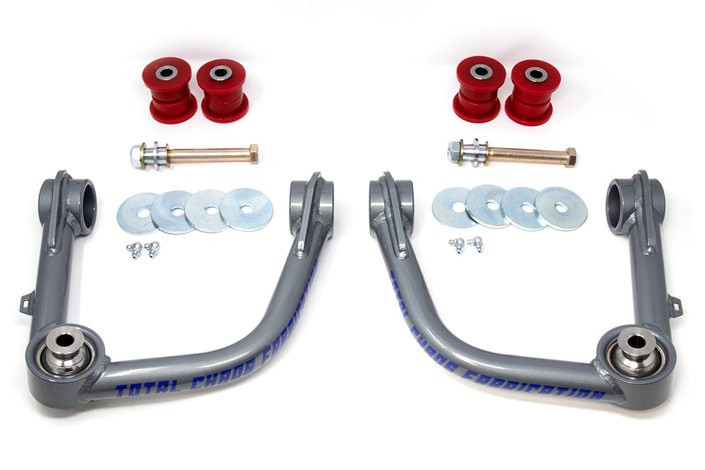 Total Chaos Fabrication upper control arms, official Total Chaos product photo