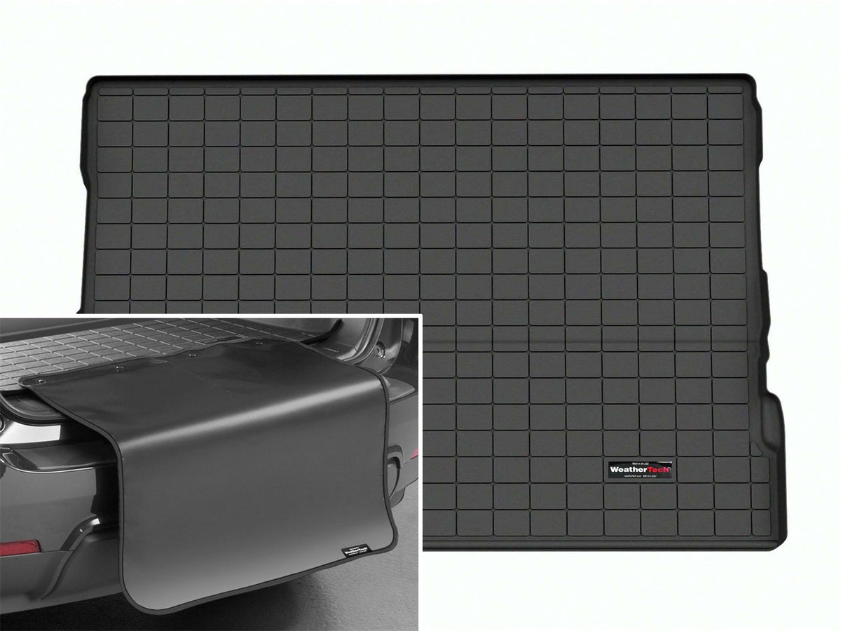 WeatherTech Black Cargo Liner With Bumper Protector Fits -23-26 Sequoia -