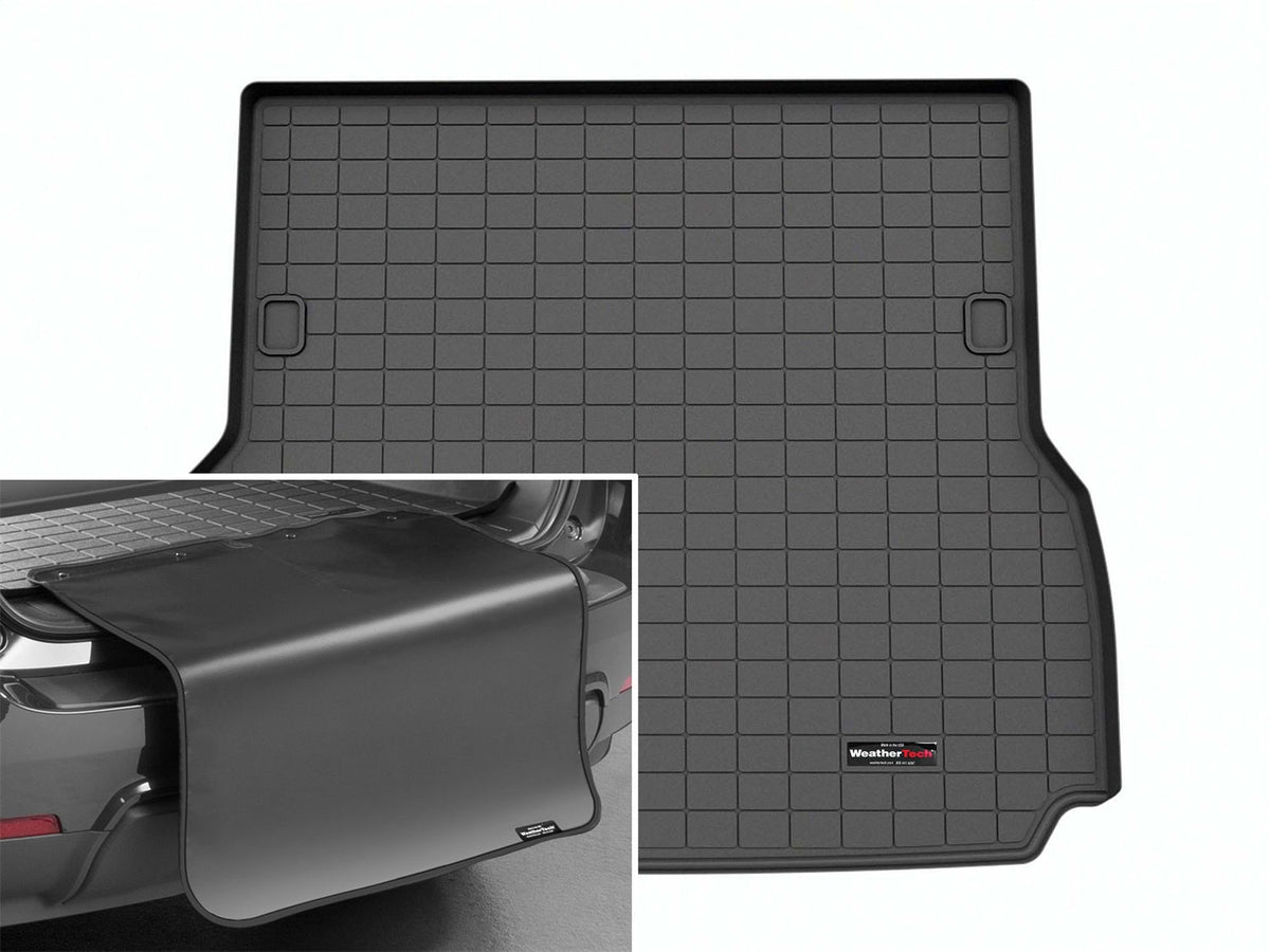 WeatherTech Black Cargo Liner With Bumper Protector Fits -24-27 Land Cruiser -
