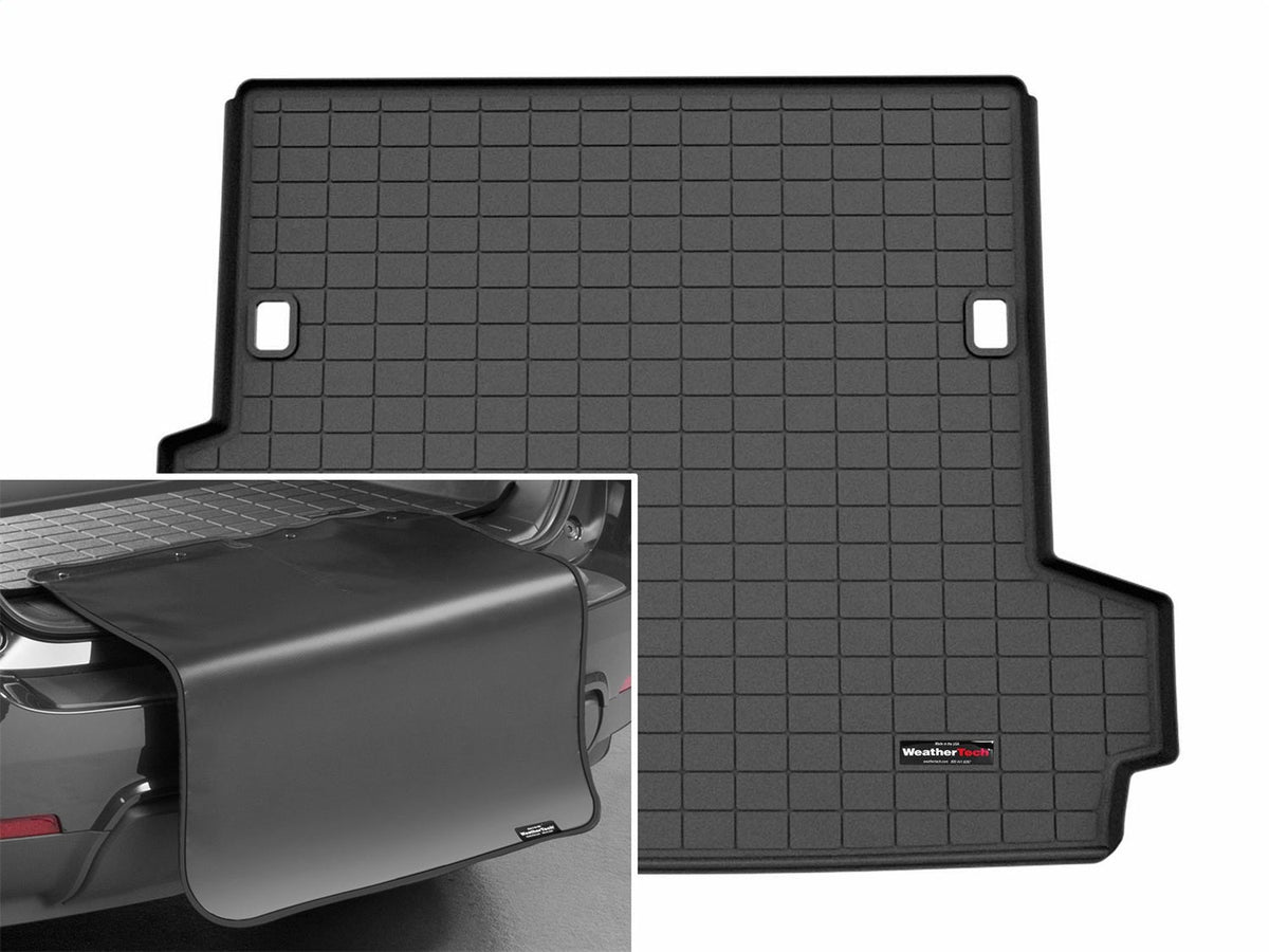 WeatherTech Black Cargo Liner With Bumper Protector Fits -25-26 4RunnerHybrid -