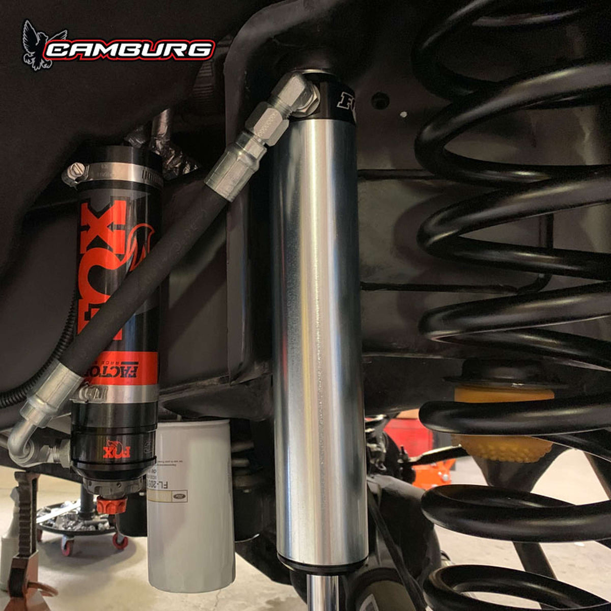 Camburg Ford F-250 350 4wd 17-25 FOX 2.5 Performance Elite DSC 2.5 3.5 Performance Kit (diesel)